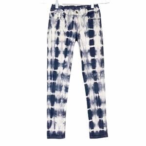 Jak & Peppar Gray White Tie Dye Jeans Sz 10